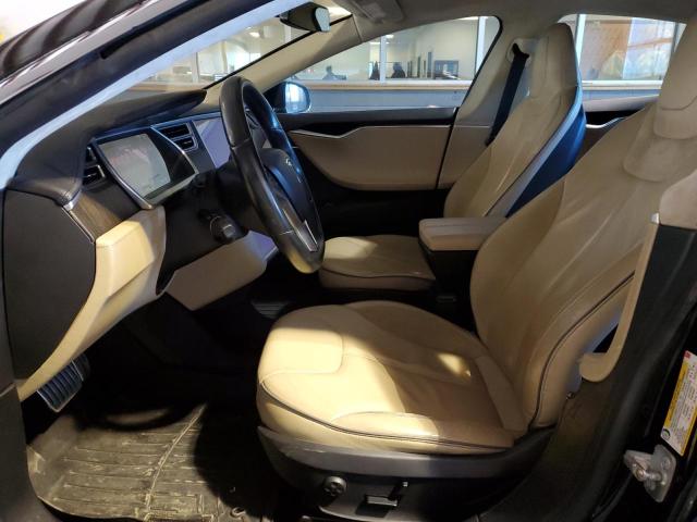 5YJSA1DP0DFP14687 - 2013 TESLA MODEL S Negro foto 7