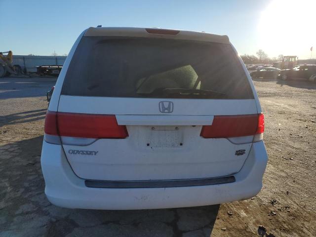 5FNRL38738B107400 - 2008 HONDA ODYSSEY EX WHITE photo 6