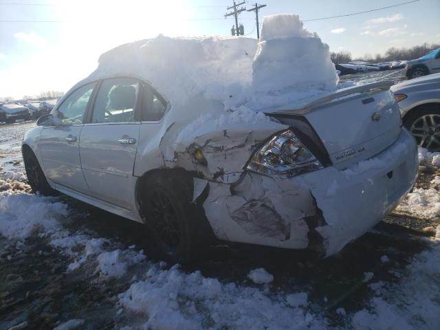 2G1WC5E36D1152899 - 2013 CHEVROLET IMPALA LTZ WHITE photo 2