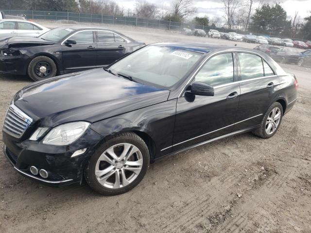 WDDHF5GBXBA274394 - 2011 MERCEDES-BENZ E 350 BLACK photo 1