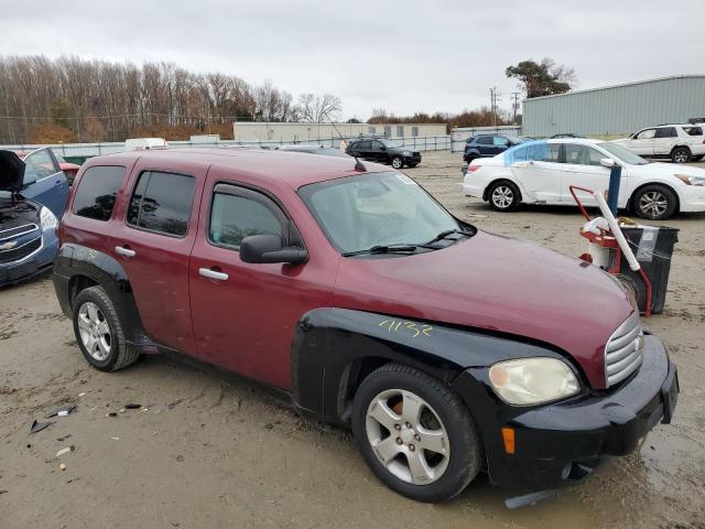 3GNDA13D96S651574 - 2006 CHEVROLET HHR LS BURGUNDY photo 4