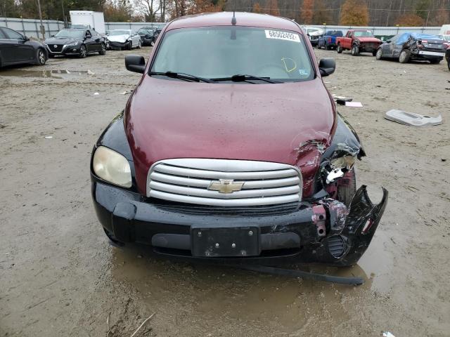 3GNDA13D96S651574 - 2006 CHEVROLET HHR LS BURGUNDY photo 5