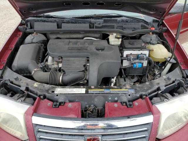 138AJ55F76Z157020 - 2006 SATURN ION LEVEL RED photo 11