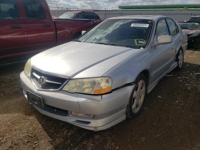 19UUA56932A028052 - 2002 ACURA 3.2TL TYPE SILVER photo 2