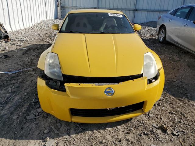 JN1AZ34D45M608759 - 2005 NISSAN 350Z COUPE YELLOW photo 5