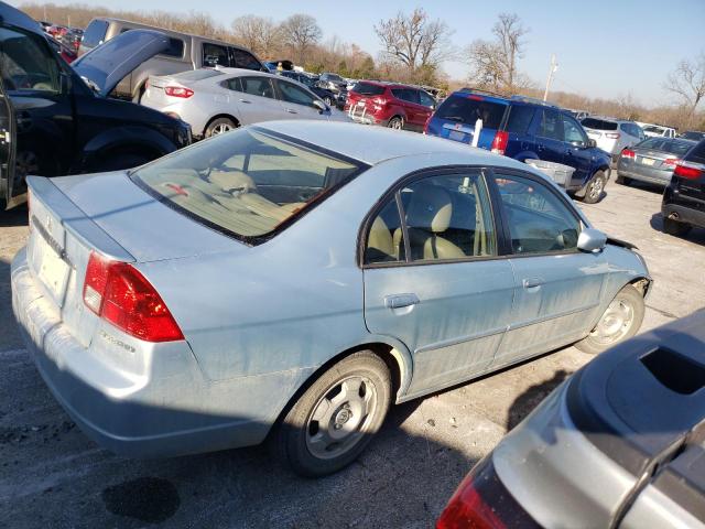 JHMES96653S008831 - 2003 HONDA CIVIC HYBR SILVER photo 3