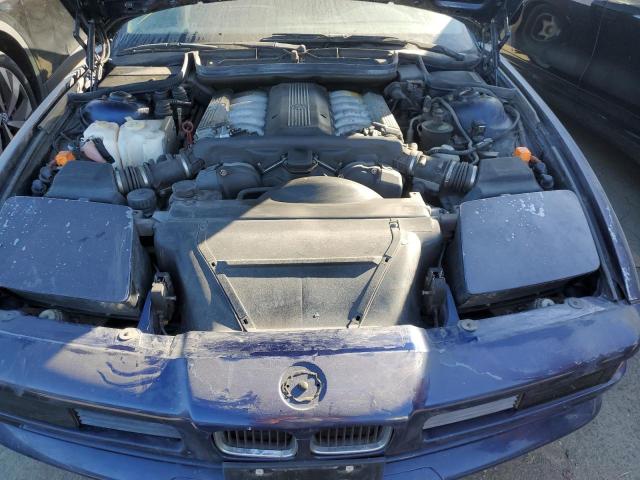 WBAEG2311MCB73290 - 1991 BMW 850 I AUTO BLUE photo 11