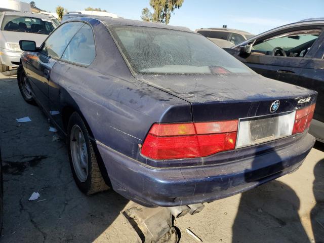 WBAEG2311MCB73290 - 1991 BMW 850 I AUTO BLUE photo 2