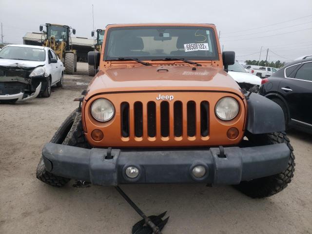 1J4AA2D19BL609065 - 2011 JEEP WRANGLER S ORANGE photo 5