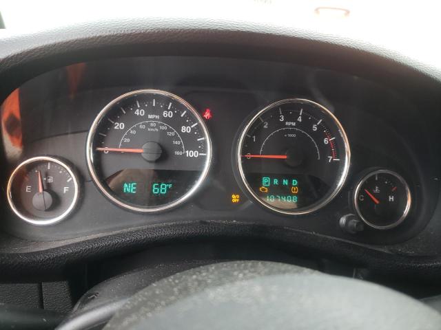 1J4AA2D19BL609065 - 2011 JEEP WRANGLER S ORANGE photo 9