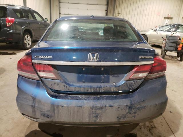 2HGFB2F76FH049827 - 2015 HONDA CIVIC SE BLUE photo 6