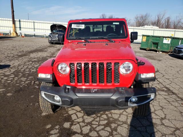 1C6HJTAG8NL154806 - 2022 JEEP GLADIATOR RED photo 5