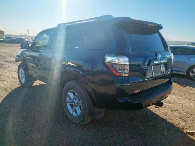 JTEBU5JR0J5591891 - 2018 TOYOTA 4RUNNER SR BLUE photo 3