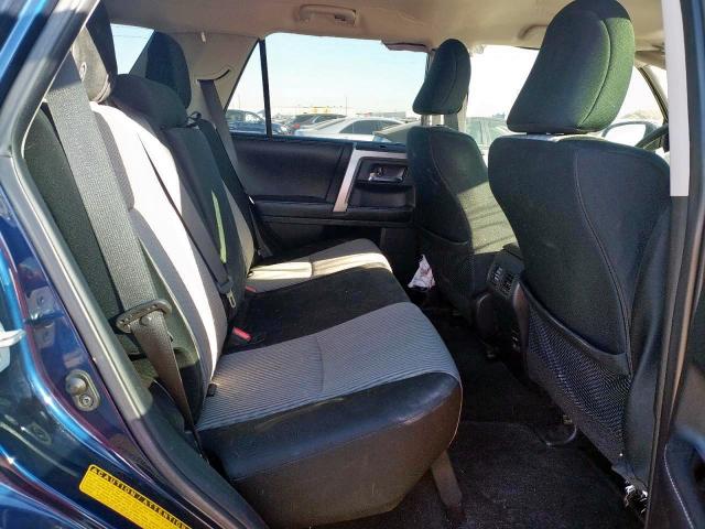 JTEBU5JR0J5591891 - 2018 TOYOTA 4RUNNER SR BLUE photo 6