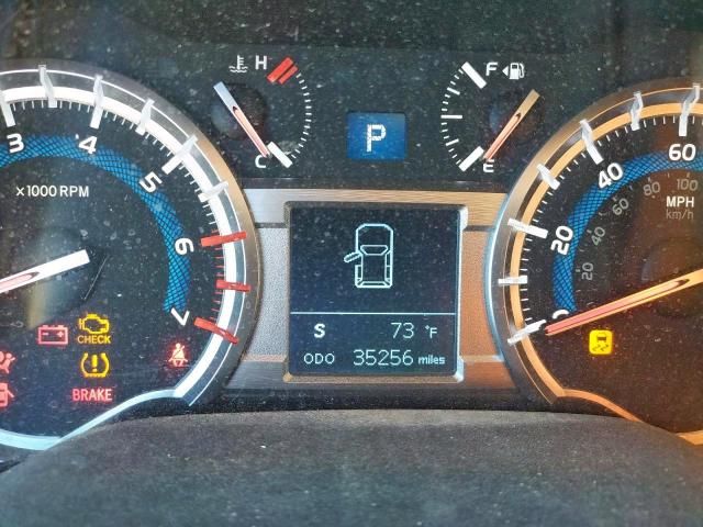 JTEBU5JR0J5591891 - 2018 TOYOTA 4RUNNER SR BLUE photo 8