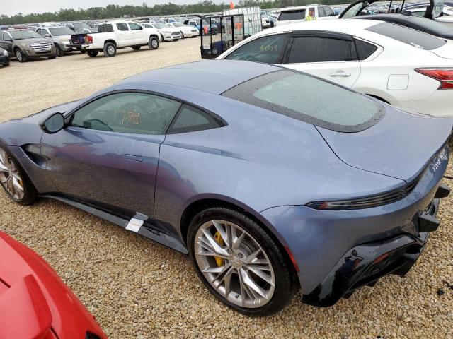 SCFSMGAW6NGN06537 - 2022 ASTON MARTIN VANTAGE BLUE photo 2