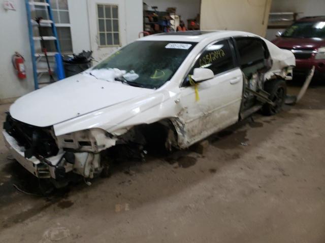 1G1ZH57B38F129050 - 2008 CHEVROLET MALIBU 1LT WHITE photo 1