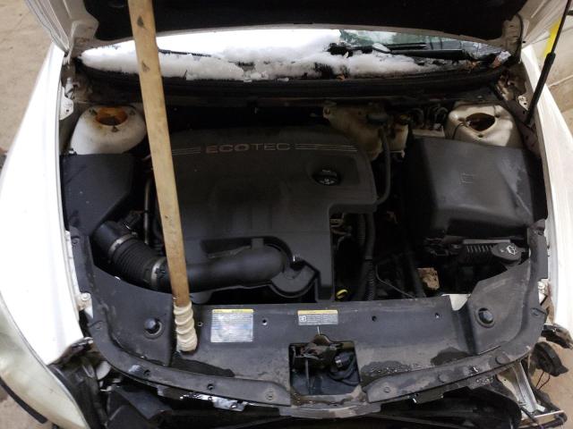 1G1ZH57B38F129050 - 2008 CHEVROLET MALIBU 1LT WHITE photo 11
