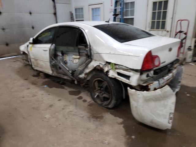 1G1ZH57B38F129050 - 2008 CHEVROLET MALIBU 1LT WHITE photo 2