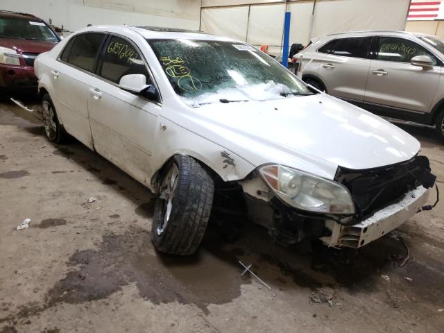 1G1ZH57B38F129050 - 2008 CHEVROLET MALIBU 1LT WHITE photo 4