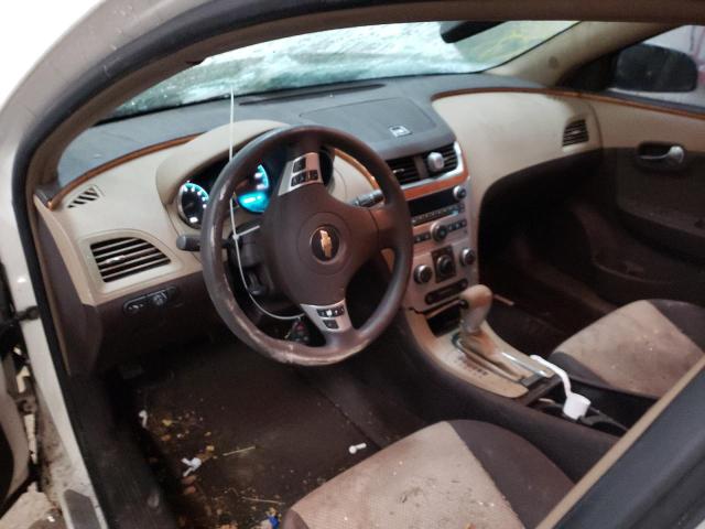 1G1ZH57B38F129050 - 2008 CHEVROLET MALIBU 1LT WHITE photo 8