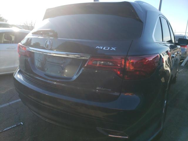 5FRYD4H9XGB053333 - 2016 ACURA MDX ADVANC GRAY photo 6