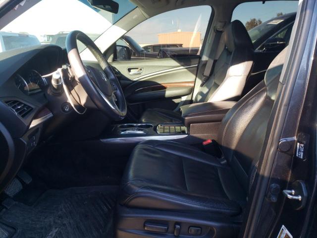 5FRYD4H9XGB053333 - 2016 ACURA MDX ADVANC GRAY photo 7