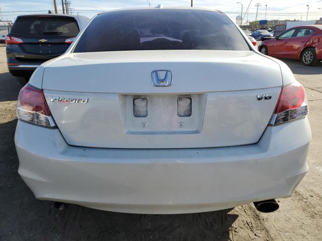 1HGCP36878A050862 - 2008 HONDA ACCORD EXL WHITE photo 6