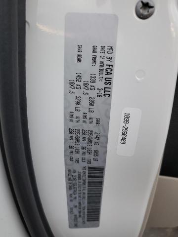 2C4RC1GG6JR274124 - 2018 CHRYSLER PACIFICA L WHITE photo 13