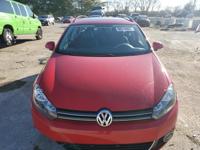 3VWML7AJXDM673080 - 2013 VOLKSWAGEN JETTA TDI RED photo 5