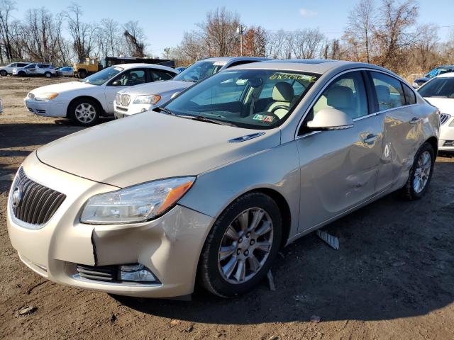 2G4GR5ER4C9167525 - 2012 BUICK REGAL TAN photo 1