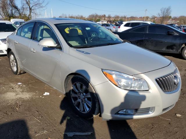 2G4GR5ER4C9167525 - 2012 BUICK REGAL TAN photo 4