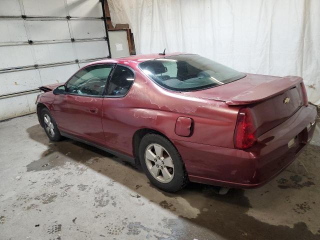 2G1WM16K169293590 - 2006 CHEVROLET MONTE CARL 勃艮第红 照片 2