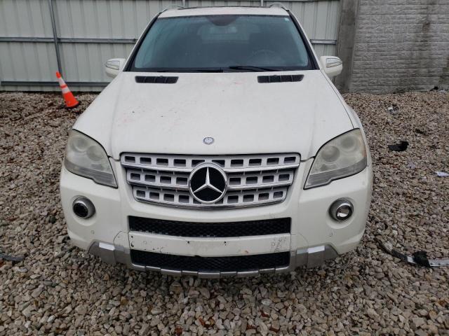 4JGBB72E19A465197 - 2009 MERCEDES-BENZ ML 550 WHITE photo 5