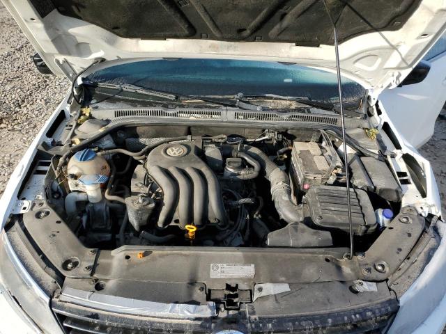 3VW1K7AJ1BM305499 - 2011 VOLKSWAGEN JETTA BASE WHITE photo 11