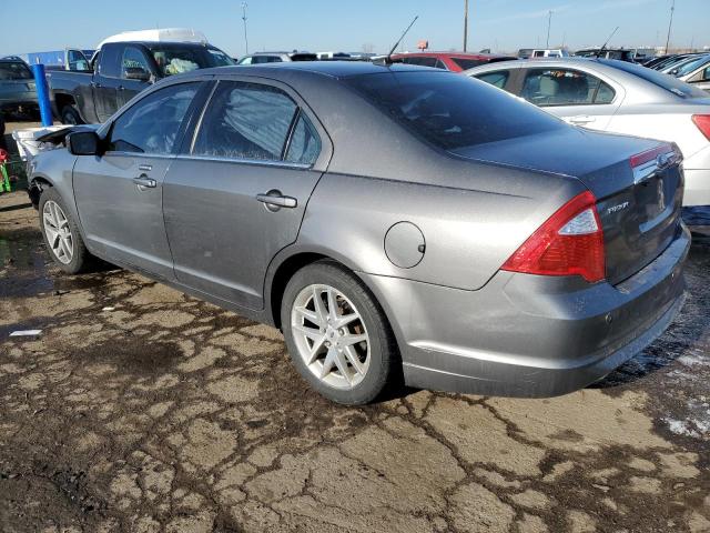 3FAHP0JG7BR189698 - 2011 FORD FUSION SEL GRAY photo 2