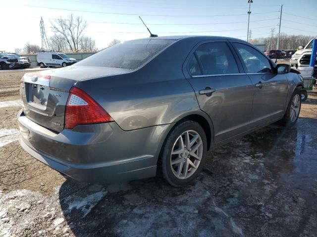 3FAHP0JG7BR189698 - 2011 FORD FUSION SEL GRAY photo 3