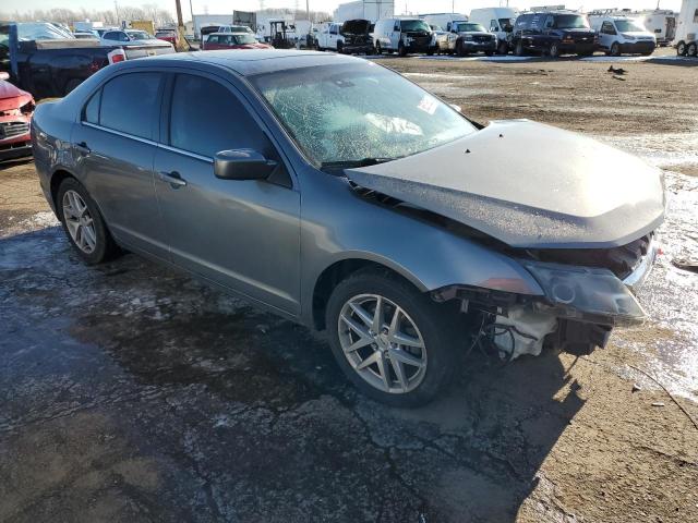 3FAHP0JG7BR189698 - 2011 FORD FUSION SEL GRAY photo 4