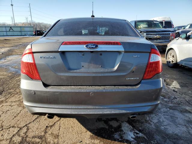 3FAHP0JG7BR189698 - 2011 FORD FUSION SEL GRAY photo 6