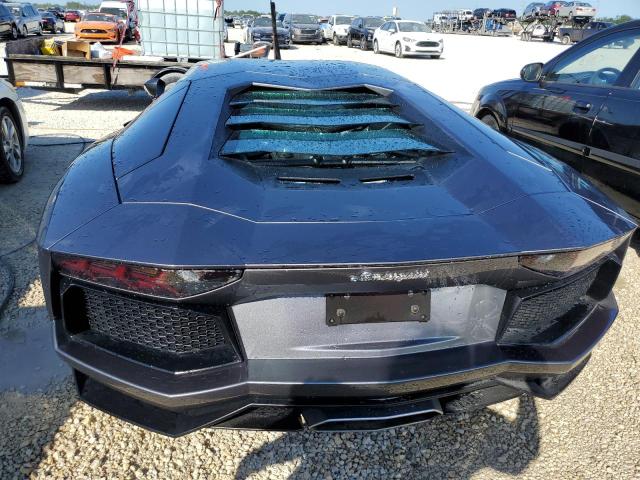 ZHWUC1ZDXCLA01111 - 2012 LAMBORGHINI AVENTADOR GRAY photo 6