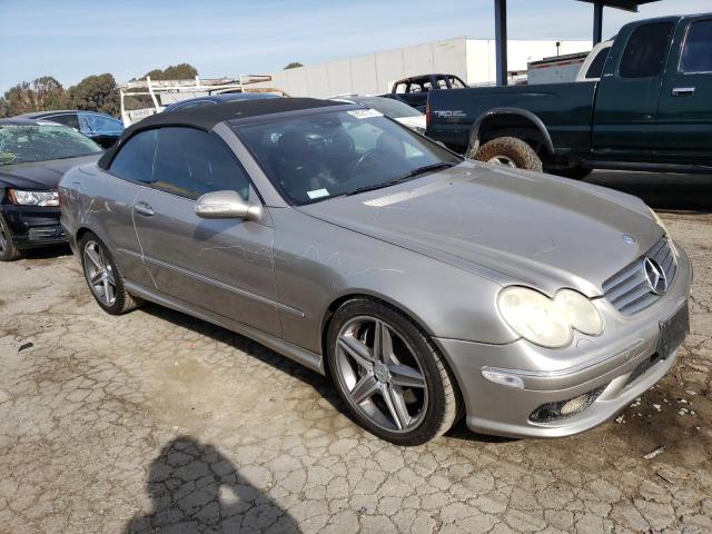 WDBTK76G56T065470 - 2006 MERCEDES-BENZ CLK 55 AMG SILVER photo 4