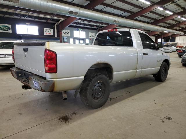 1D7HA16N48J188980 - 2008 DODGE RAM 1500 S SILVER photo 3