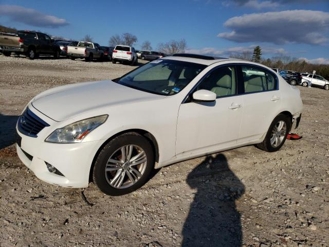 JN1DV6AR6BM650906 - 2011 INFINITI G25 WHITE photo 1