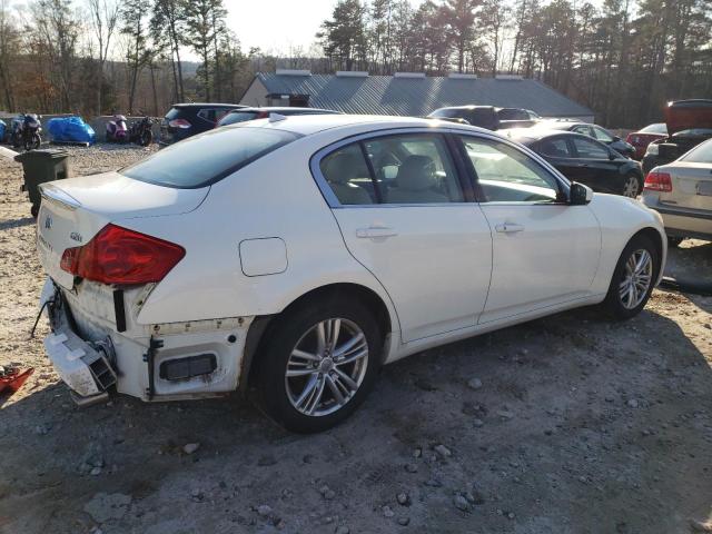 JN1DV6AR6BM650906 - 2011 INFINITI G25 WHITE photo 3