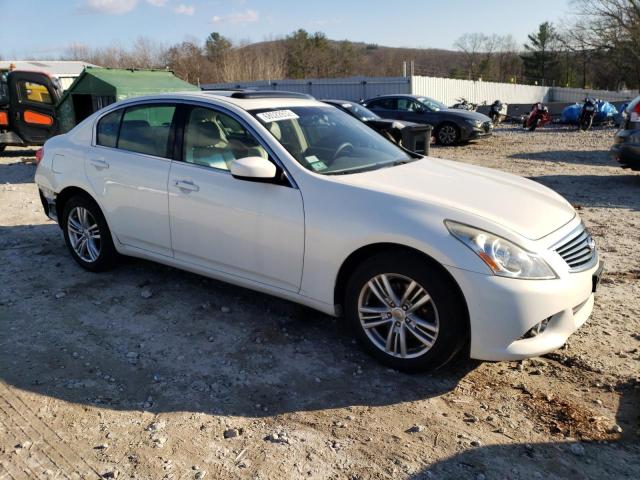 JN1DV6AR6BM650906 - 2011 INFINITI G25 WHITE photo 4