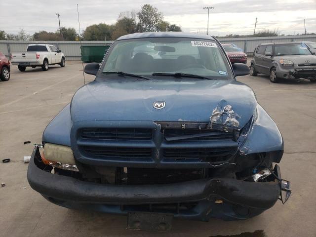 1B7HL38X32S558431 - 2002 DODGE DAKOTA QUA BLUE photo 5