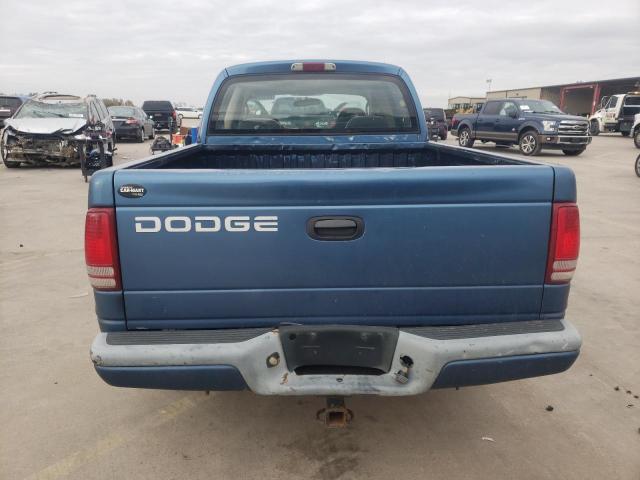 1B7HL38X32S558431 - 2002 DODGE DAKOTA QUA BLUE photo 6