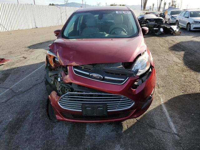 1FADP5BU1EL502330 - 2014 FORD C-MAX SEL BURGUNDY photo 5