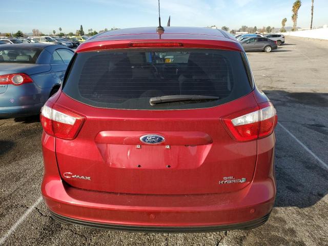 1FADP5BU1EL502330 - 2014 FORD C-MAX SEL BURGUNDY photo 6