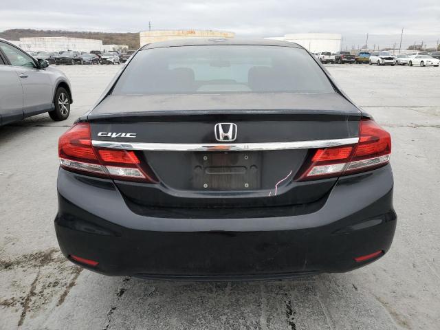 2HGFB2F99DH502840 - 2013 HONDA CIVIC EXL 黑色 照片 6